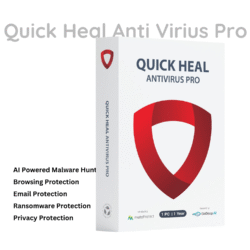 Quick Heal Anti Virus Pro 1 User/1 Year
