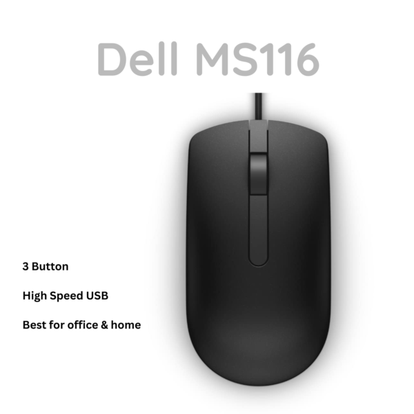Dell MS116 USB Optical Mouse