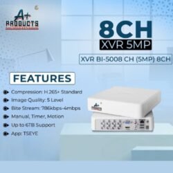 A+Products 8ch XVR upto 5MP Support