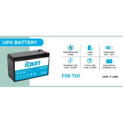 Foxin UPS Battery 12v 7.2AH