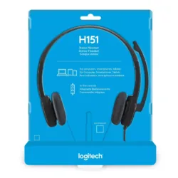 Logitech Wired Headphone H151 Single Pin