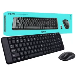 Logitech Wireless Keyboard Mouse Combo MK220
