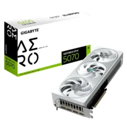 Gigabyte Graphic Card RTX 5070 12GB DDR7 Aero OC Triple Fan