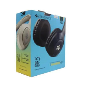 Zebronics Headphone Bluetooth Wireless Thunder Neo Silver