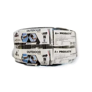 A+Products 3+1 CCTV Cable Copper Outdoor 90Y LD Black (022+14/42)