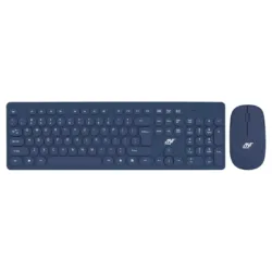 Ant Value Wireless Keyboard  Mouse Combo Blue FKBRI05